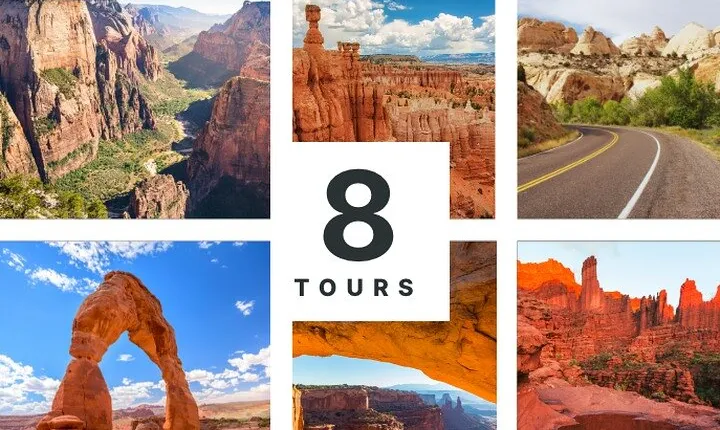 Utah Mighty 5 Adventure Bundle: 8 Self-Guided Audio Tours