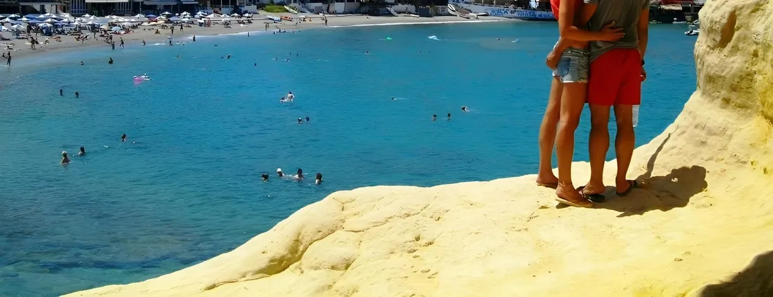 4x4 mountains and sea south coast route in Crete