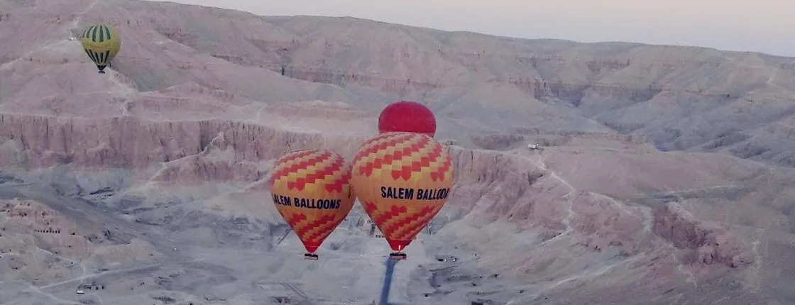 Experience Luxor by hot air balloon