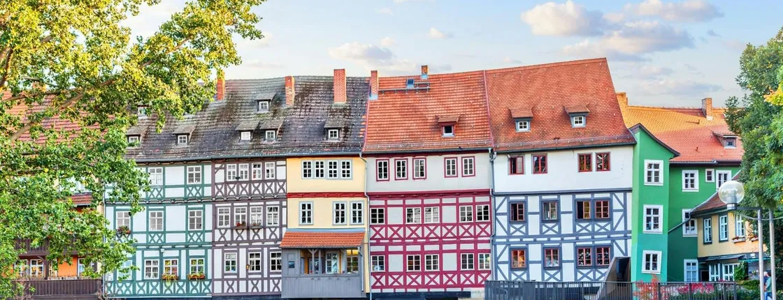 Erfurt city walking tour in 2 hours with a local