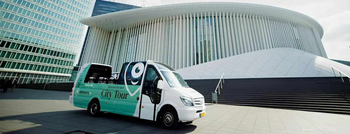 Luxembourg City sightseeing bus tour with audio guide