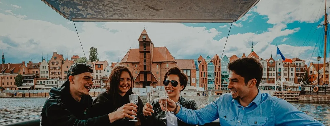 Gdańsk Old Town Private Electric Boat Cruise
