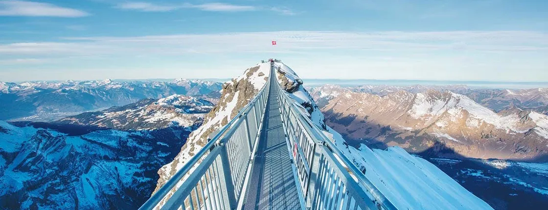 Round-trip cable car ticket to Glacier 3000