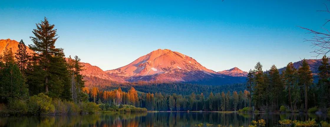 Self-guided driving audio tour of Lassen Volcanic National Park