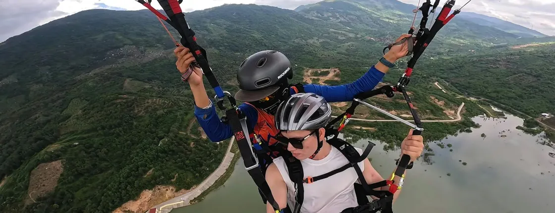 Thrilling Tandem Paragliding Adventure in Nha Trang