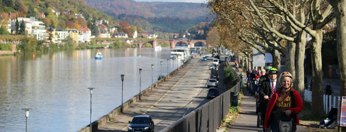Mannheim Segway tour along the Neckar river