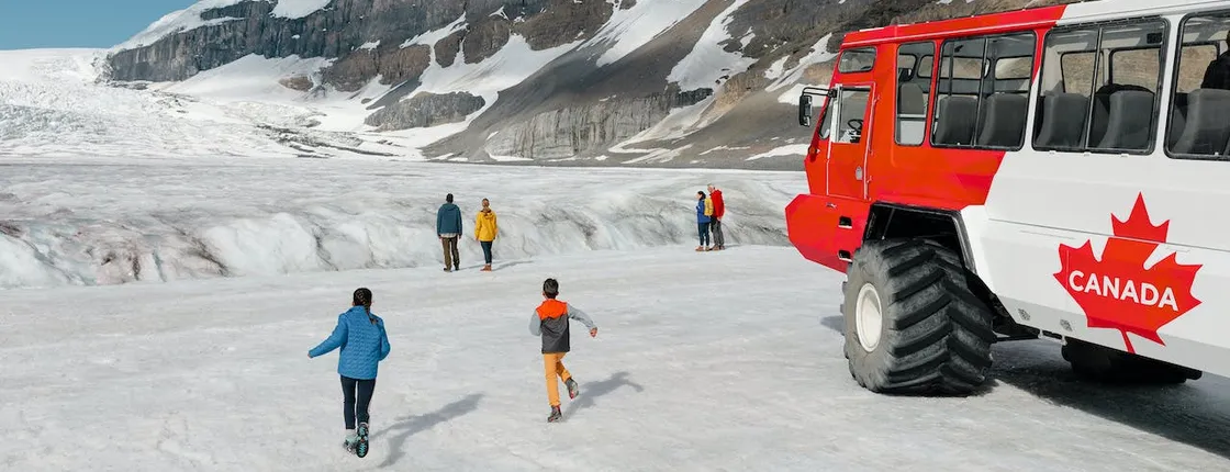 Columbia Icefield full-day adventure tour from Banff