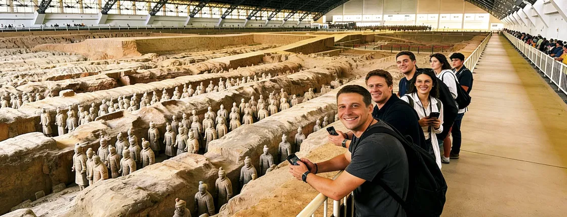 Xi'an Terracotta Army and Lishan Garden tour