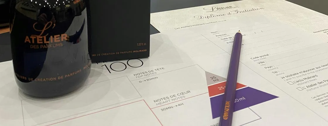 Premium workshop at Molinard Parfums in Grasse Bastide