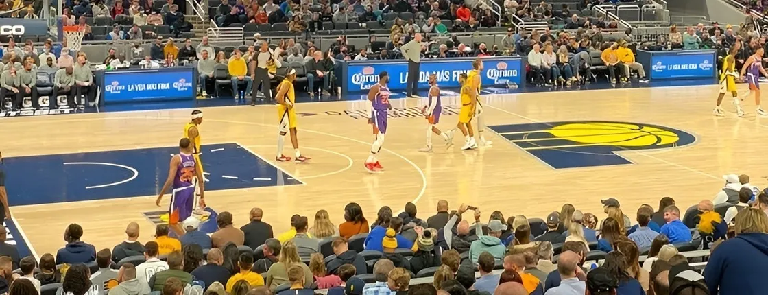 Indiana Pacers Basketball Game at Gainbridge Fieldhouse
