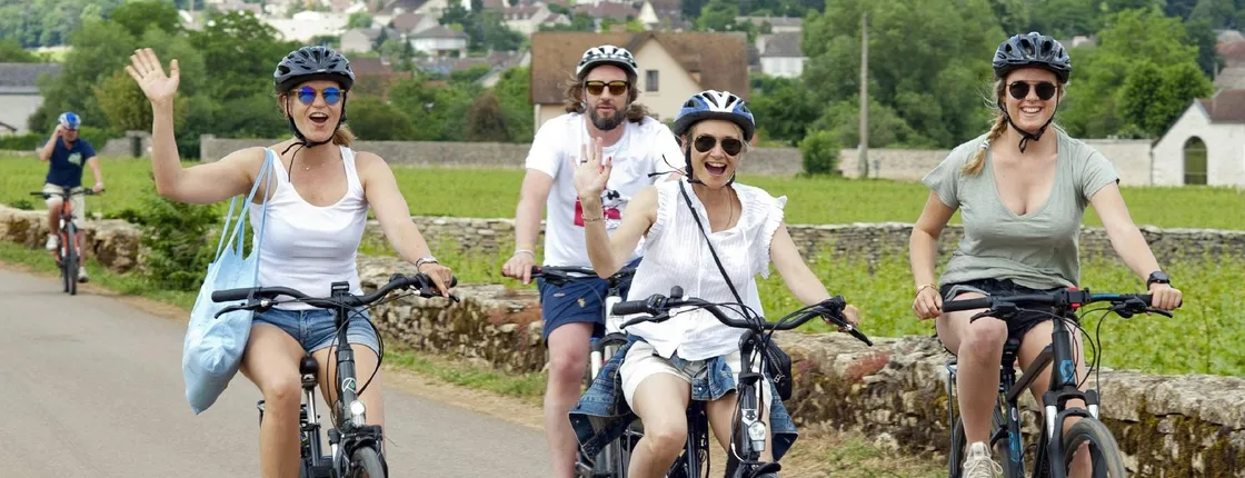 Half-day bike and wine tour in Côte de Beaune