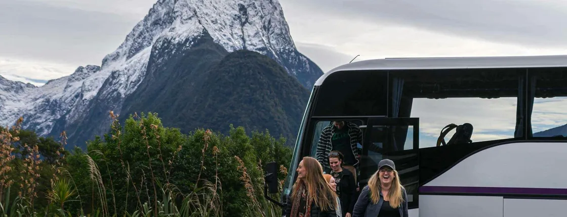 Milford Sound coach tour and day cruise experience