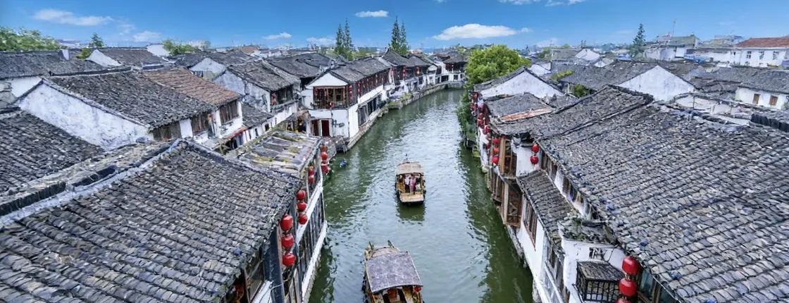 Shanghai city and Zhujiajiao water town private tour with lunch