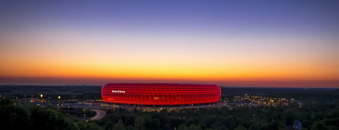 Munich city tour with self-guided visit of the FC Bayern Munich stadium