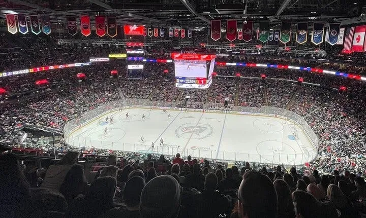 Columbus Blue Jackets Ice Hockey Game at Nationwide Arena