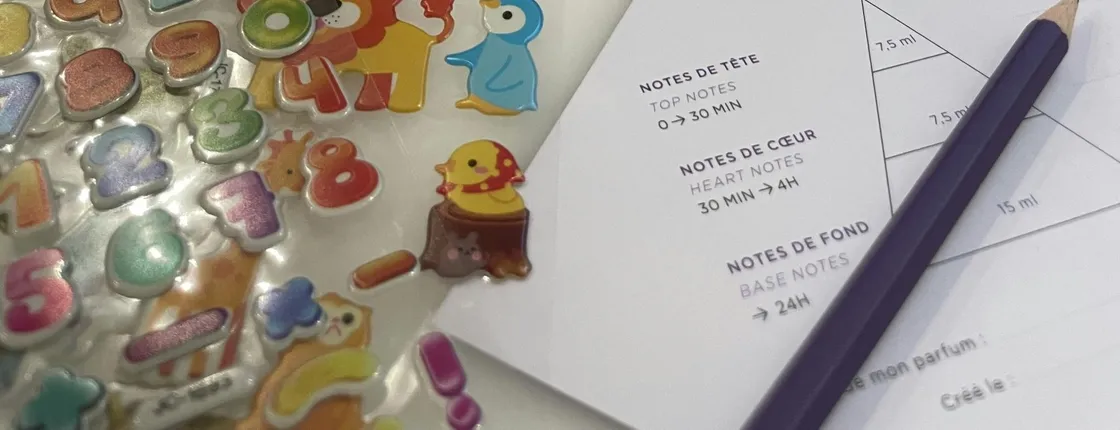 Le Petit Parfumeur kids workshop at Molinard Parfums in Cannes