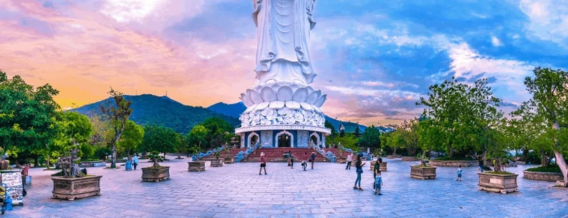 Lady Buddha, Marble Mountains, and Hoi An City Tour from Da Nang