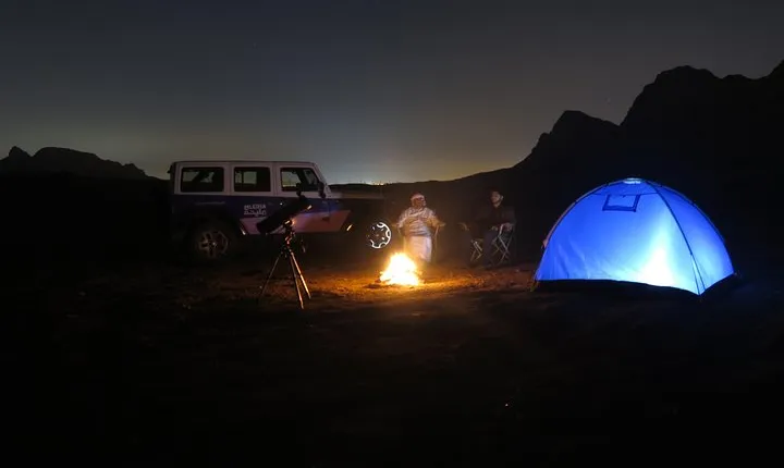 Mleiha Overnight Camp- Panoramic Lounge 