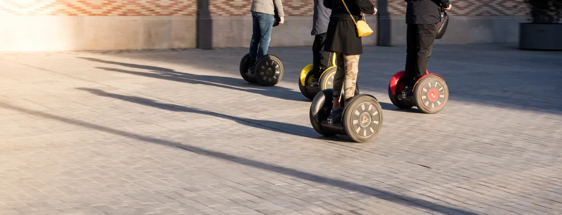 Guided Segway™ tour around Baldeney lake in Essen