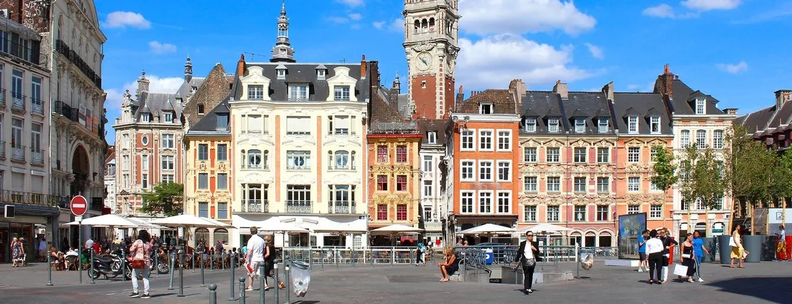 30-minute private tour in Lille by Citroën 2CV