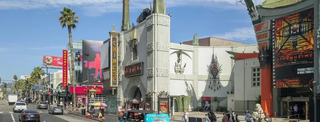 Hollywood sightseeing and celebrity homes tour from Santa Monica