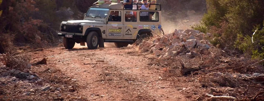 Bodrum 4x4 and boat cruise tour with optional buggy safari