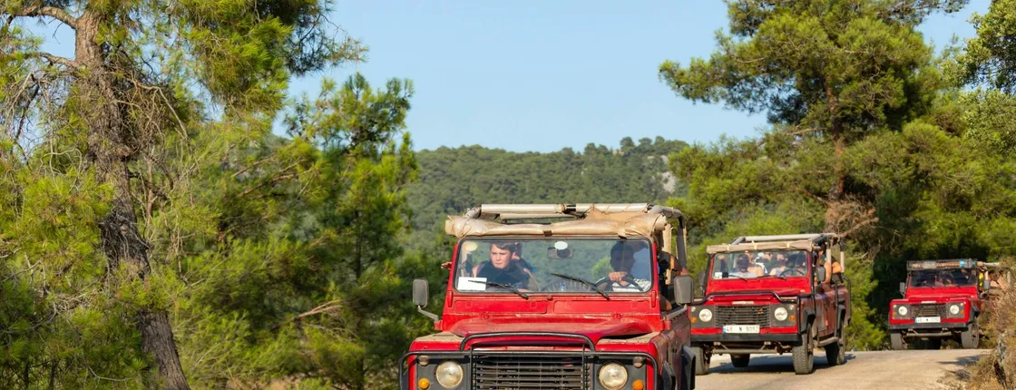 4x4 safari and boat cruise in Marmaris with onboard lunch