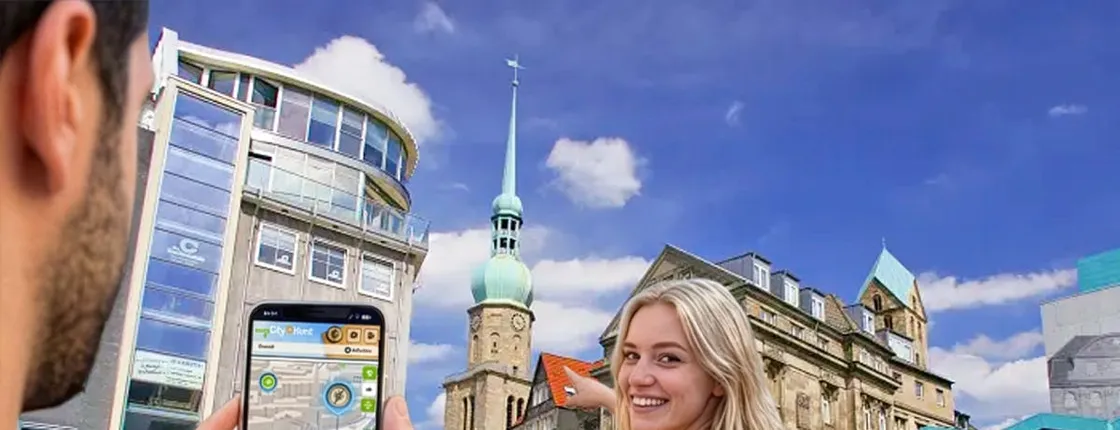 Self-guided digital scavenger hunt in Dortmund