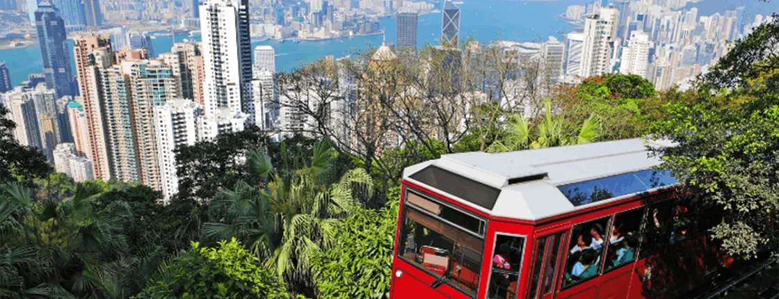 Hong Kong Island Orientation with Peak Tram Ride