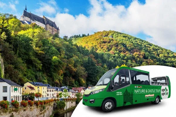 Full day nature and castle tour from Luxemburg City