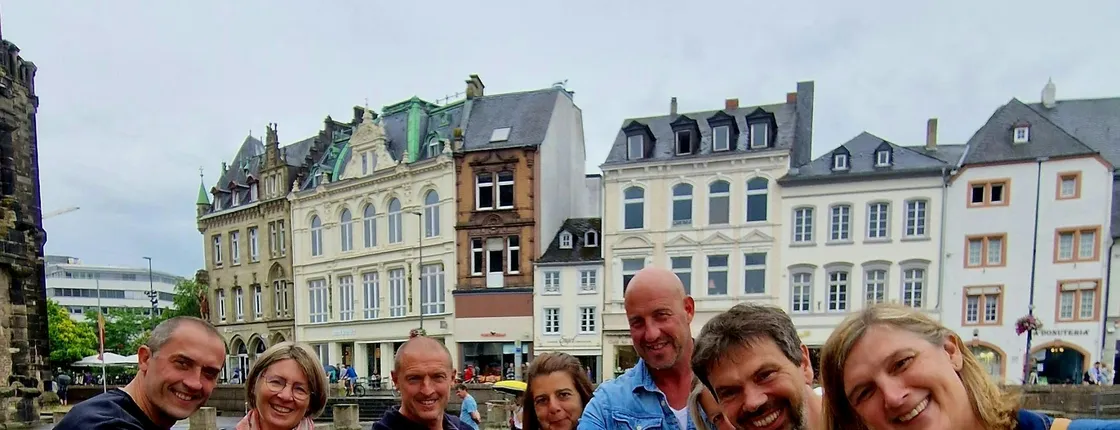 Guided tour with wine tasting in Trier's historic centre in German