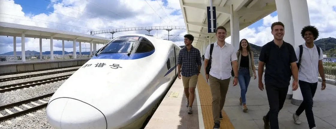 Dali cultural highlights tour by high-speed train from Kunming