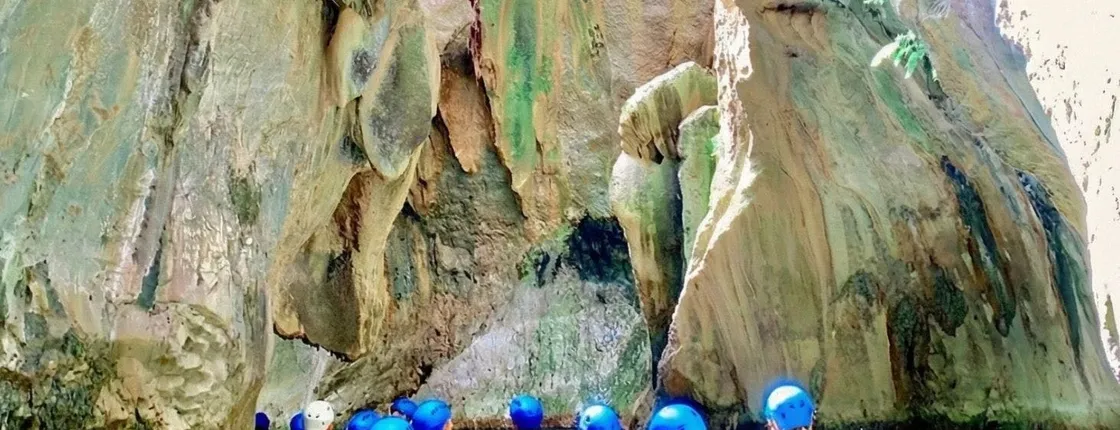 Guided Benahavís river walk and canyoning adventure near Marbella