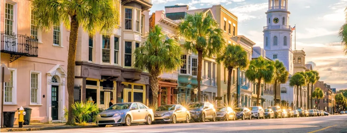 Historic Charleston downtown exploration tour game
