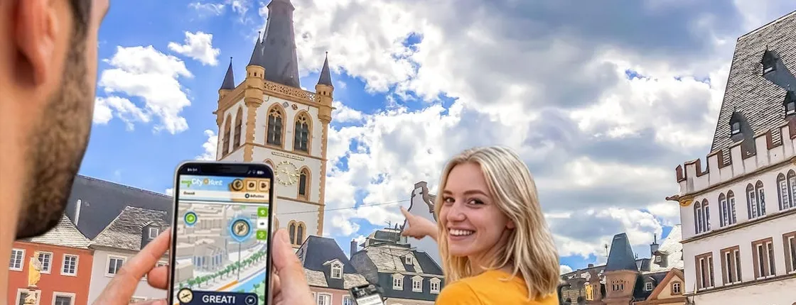 Self-guided digital scavenger hunt in Trier