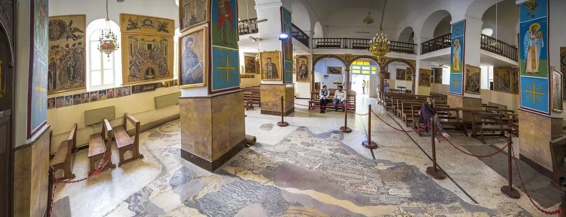 Half-day private tour to Madaba and Mount Nebo from Amman or Dead Sea