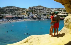 4x4 mountains and sea south coast route in Crete