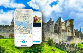 Carcassonne self-guided walking tour with audio app