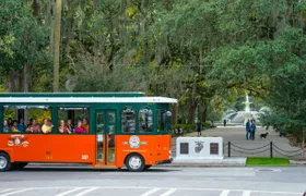Old Town Trolley tours of Savannah
