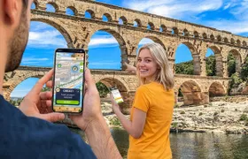 Self-guided digital scavenger hunt in Nîmes