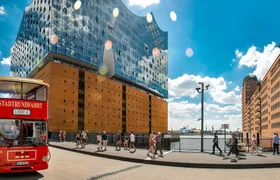 Hamburg hop-on hop-off bus tour 1-day ticket