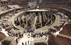 Rome Train Trip from Civitavecchia with Hop-On Hop-Off and Colosseum