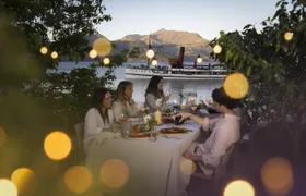Walter Peak gourmet BBQ dining experience