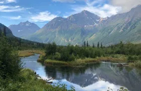Chugach State Park summer valley and forest hike