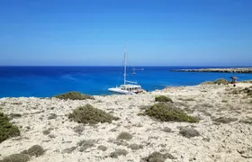 Konnos Bay relaxing catamaran trip