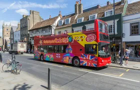 City Sightseeing hop-on hop-off bus tour of Cambridge