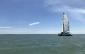 Morning sailing cruise on a catamaran from La Rochelle