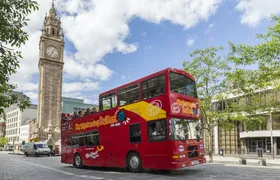 City Sightseeing hop-on hop-off bus tour of Belfast