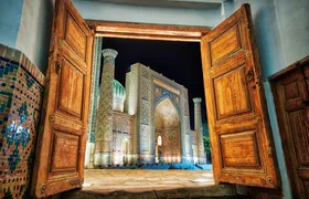 Online Sightseeing Tour in Samarkand: Registan and Bibi Khonum Mosque, Chinese Language