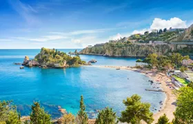 Taormina and Giardini Naxos boat excursion with an aperitif